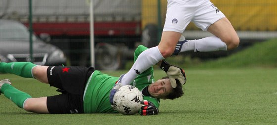 PENALTA? Za tento zákrok naídila v zápase Slavie se Slováckem rozhodí ecová