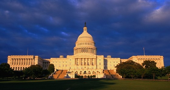 Sídlo amerického Kongresu na washingtonském Kapitolu
