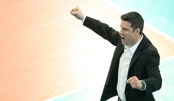 Trenér libereckých volejbalist Michal Nekola