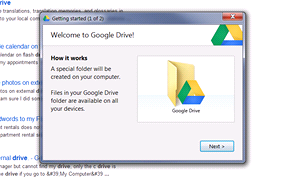 Google Drive - synchronizace