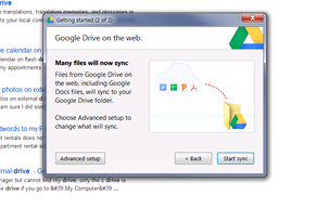 Google Drive - synchronizace