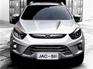 V Evrop tém neznámá znaka Jac Motors pipravila pro autosalon nové SUV S...