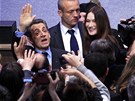 Sarkozy odeel z prvního kola prezidentských voleb poraen, své volie ale bude...