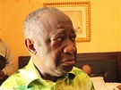 Laurent Gbagbo. Nkdejí prezident Pobeí slonoviny sedí za míemi v Haagu a...