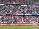 DKUJEME. Moc dkujeme za vai podporu, vzkázali fotbalisté Bayernu Mnichov