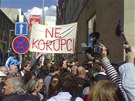 Protest na Václavském námstí