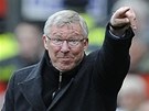 NO TAK, MAKEJTE! Alex Ferguson kouuje fotbalisty Manchesteru United bhem