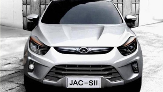 V Evrop tm neznm znaka Jac Motors pipravila pro autosalon nov SUV S II. Zpedu vypad docela dobe.