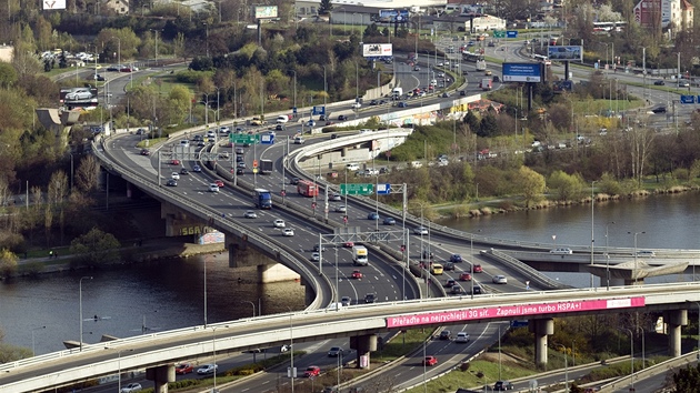 Barrandovský most v Praze