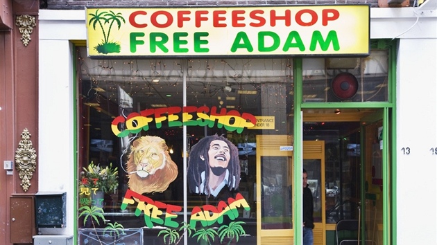 Coffeeshop v Amsterdamu