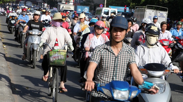 Saigon, království motorek