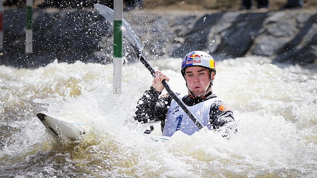 Kajaká� Vav�inec Hradílek.