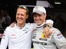 Pi prvním závodu DTM sezony 2012 piel podpoit bráchu Ralfa - Michael