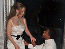 Mariah Carey a Nick Cannon obnovili svj manelský slib (Paí, 27. dubna 2012)
