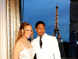 Mariah Carey a Nick Cannon v Paíi obnovili svj manelský slib.
