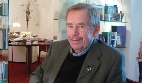 Václav Havel v beznu 2010