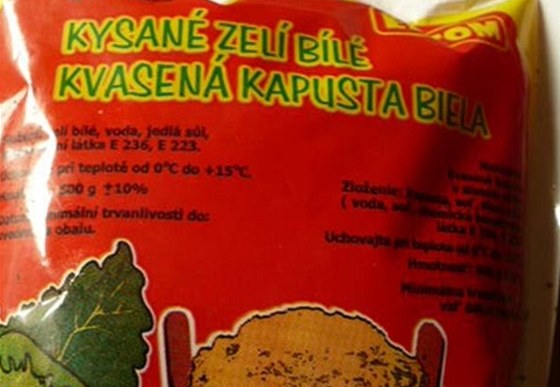 Kysané zelí z Polska obsahovalo zakázanou kyselinu mravení. SZPI ji nakázala