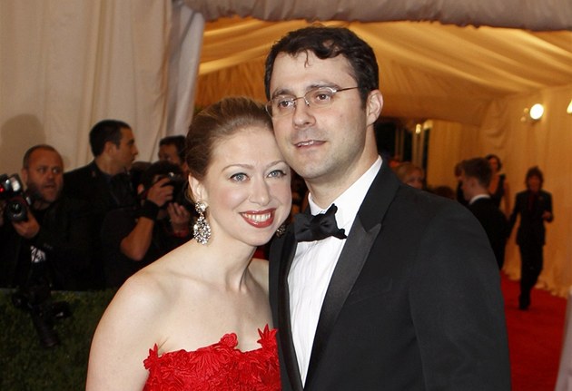 Chelsea Clintonová a její man�el Marc Mezvinsky 