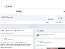 Oficiální podoba facebookové stránky strany LIDEM