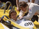 BUDOUCÍ VLÁDCE F1 A BUDOUCÍ LEGENDA. Gilles Villeneuve (vpravo) s Alainem