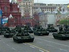 Vojenská pehlídka v Moskv