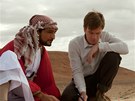 Amr Waked, Ewan McGregor a Emily Bluntová ve filmu Lov losos v Jemenu (2011)