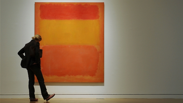 Mark Rothko - Orange, Red, Yellow (Oran�ová, �ervená, �lutá)