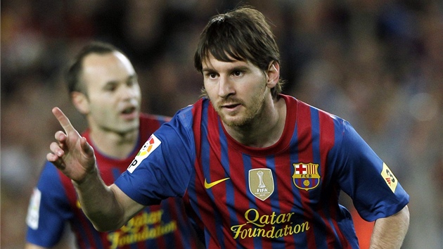 TRADINÍ STELEC. Barcelonský útoník Lionel Messi vytvoil nový stelecký
