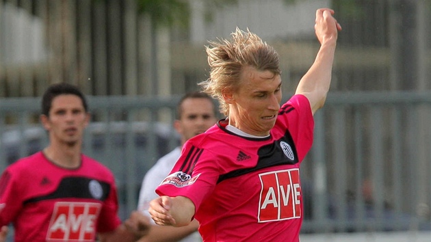 Bud�jovický fotbalista Pavel Novák.