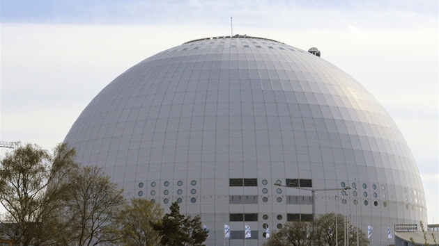 Hala Globen ve Stockholmu, djit jedné za dvou skupin hokejového MS.