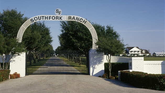 Vstupní brána na ran Southfork