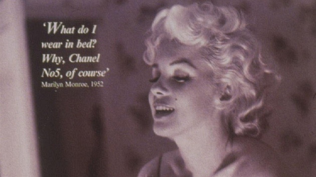 Marilyn Monroe v reklam na Chanel No 5