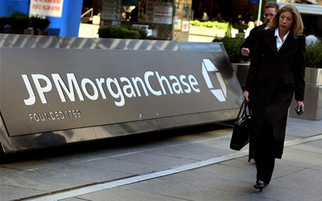 Sídlo americké banky JPMorgan Chase v New Yorku