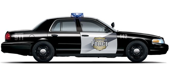 Ford Crown Victoria v policejn uniform