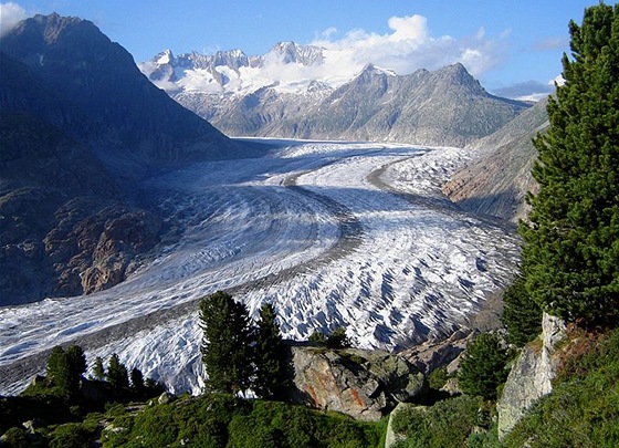 Aletschsk ledovec