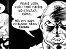 Ukázka z komiksu Vrána