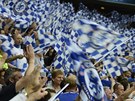fanouci fotbalové Chelsea ped finále Ligy mistr v Mnichov
