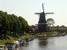 Typická holandská krajina