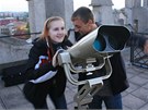 Jihlavt astronomov si podili nov dalekohled. 