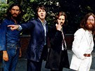 Beatles se chystají vykroit na nejslavnjí pechod svta.