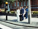 Beatles ped pechodem Abbey Road