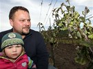 Mrz splil st vinohrad na Mikulovsku. Prohl je Jindich Kadrnka z...