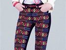 Úzké kalhoty s tribal vzorem, Topshop, cena K 1330,-