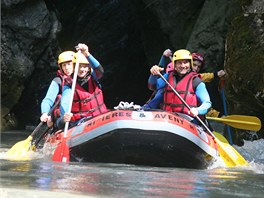 Raft na Rhon nabz nkolik trat odstupovanch svoj obtnost. Na lehkou,