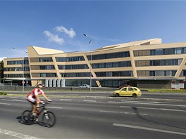 Centrum akutní medicíny Oblastní nemocnice Kladno vyrostla na adrese