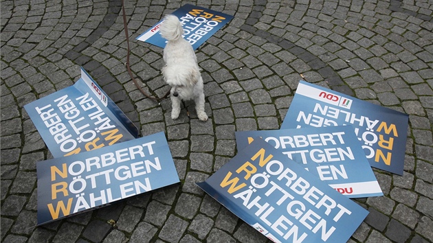 CDU utrpla v Severním Porýní-Vestfálsku drtivou poráku (14. kvtna 2012)