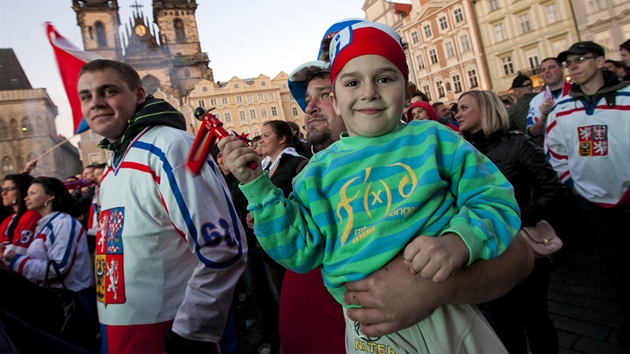 Na Staromák pily fandit vechny vkové kategorie...