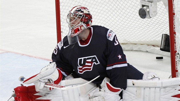 Pokoený branká USA Jimmy Howard