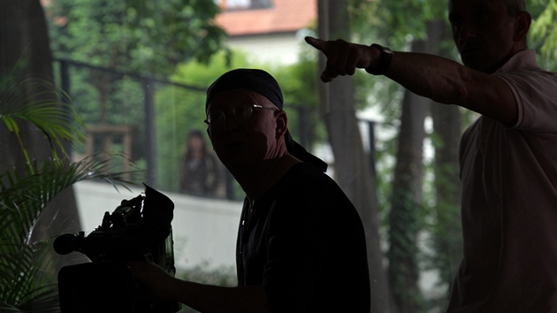 eská televize Brno natáí ve slavné funkcionalistické vile "dokumentární"