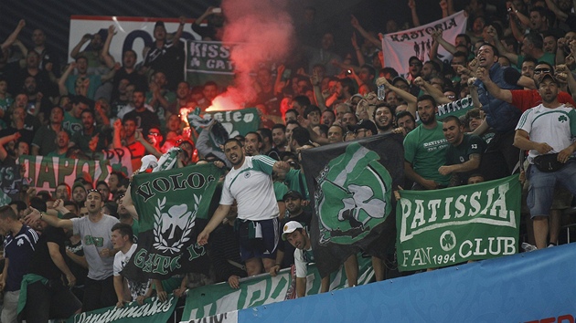 Proslulí fanouci Panathinaikosu Athény.